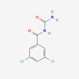 molecular formula C8H6Cl2N2O2 B8624886 3,5-Dichlorobenzoylurea 
