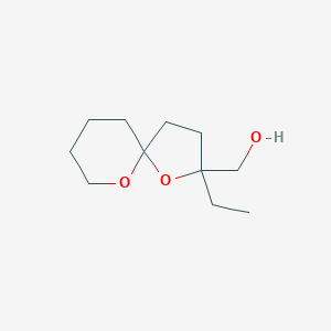 (2-Ethyl-1,6-dioxaspiro[4.5]decan-2-yl)methanol