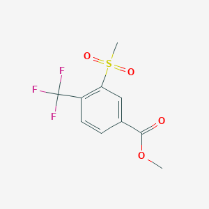 Methyl 3-methylsulfonyl-4-trifluoromethylbenzoate