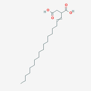 molecular formula C22H40O4 B8625012 2-Octadecenyl succinic acid 