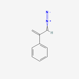 molecular formula C9H8N2 B8625042 (3-Diazoprop-1-en-2-yl)benzene CAS No. 57331-50-7