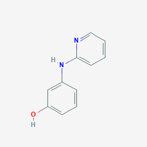 molecular formula C11H10N2O B8625068 3-(Pyridin-2-ylamino)phenol 