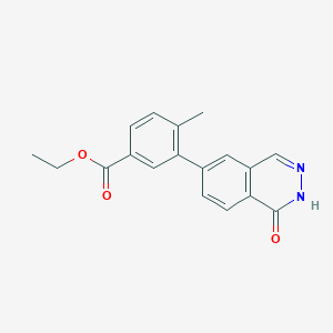 ethyl 4-methyl-3-(1-oxo-2H-phthalazin-6-yl)benzoate