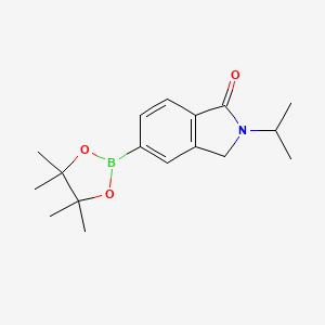 2-Isopropyl-5-(4,4,5,5-tetramethyl-1,3,2-dioxaborolan-2-yl)isoindolin-1-one
