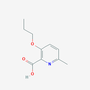 6-Methyl-3-propoxypicolinic acid