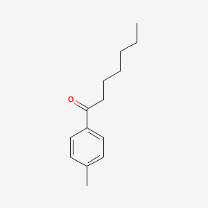 molecular formula C14H20O B8625518 4-Heptanoyltoluene 