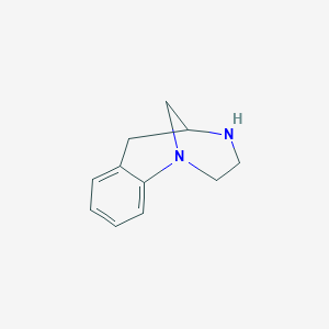 molecular formula C11H14N2 B8625613 3,4,5,6-tetrahydro-2H-1,5-methano-1,4-benzodiazocine 