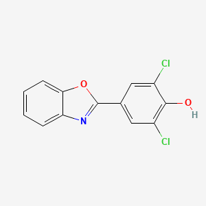 2-(3,5-Dichloro-4-hydroxyphenyl)benzoxazole