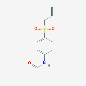 molecular formula C11H13NO3S B8625891 N-[4-(Allylsulfonyl)phenyl]acetamide CAS No. 3729-42-8