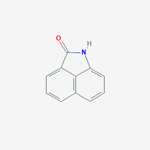 molecular formula C11H7NO B086259 苯并[cd]吲哚-2(1H)-酮 CAS No. 130-00-7