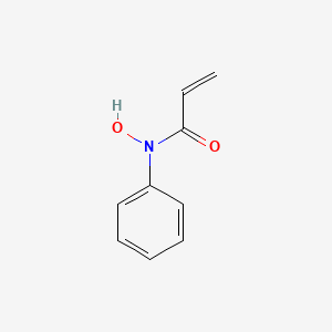 molecular formula C9H9NO2 B8625988 N-hydroxy-N-phenylacrylamide CAS No. 33870-37-0