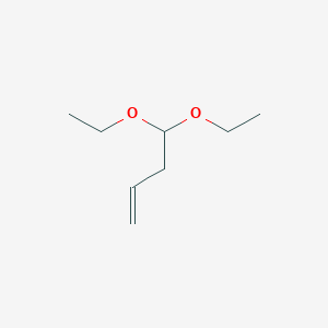 molecular formula C8H16O2 B086261 4,4-二乙氧基丁-1-烯 CAS No. 10602-36-5
