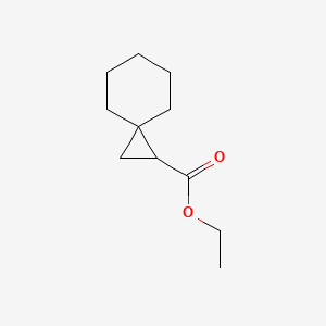molecular formula C11H18O2 B8626194 Ethyl Spiro[2.5]octane-1-carboxylate CAS No. 17202-87-8