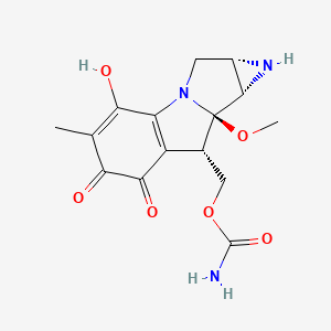 molecular formula C15H17N3O6 B8626232 7-demethylmitomycin A 