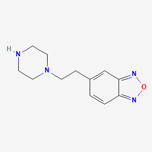 5-(2-Piperazin-1-ylethyl)-2,1,3-benzoxadiazole