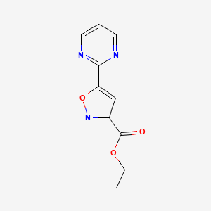 Ethyl 5-(2-Pyrimidinyl)isoxazole-3-carboxylate
