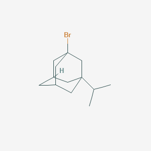 molecular formula C13H21Br B8626247 1-Bromo-3-isopropyladamantane 