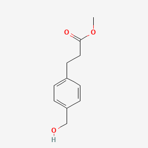 molecular formula C11H14O3 B8626248 Methyl 4-hydroxymethylhydrocinnamate 