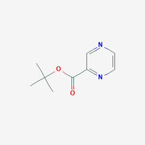 molecular formula C9H12N2O2 B8626305 Tert-butyl pyrazinecarboxylate CAS No. 198992-50-6