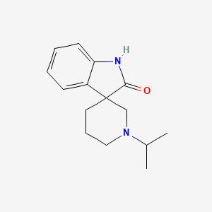 molecular formula C15H20N2O B8626448 1'-Isopropylspiro[indoline-3,3'-piperidin]-2-one 
