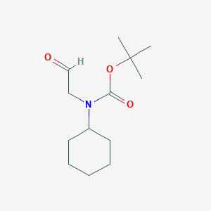 Cyclohexyl(2-oxoethyl)-carbamic acid 1,1-dimethylethyl ester