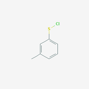 molecular formula C7H7ClS B8626611 m-Toluenesulfenyl chloride 