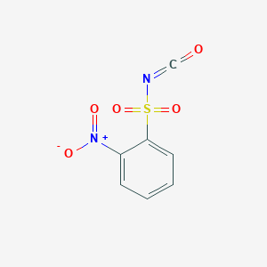 molecular formula C7H4N2O5S B8626627 2-Nitrobenzenesulfonyl isocyanate CAS No. 68322-82-7