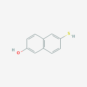 molecular formula C10H8OS B8626641 6-Hydroxynaphthalene-2-thiol 