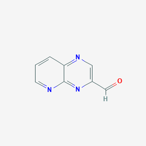 Pyrido[2,3-b]pyrazine-3-carboxaldehyde