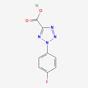 2-(4-Fluoro-phenyl)-2H-tetrazole-5-carboxylic acid