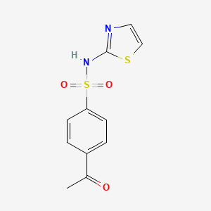 4-Acetyl-n-(thiazol-2-yl)benzenesulfonamide