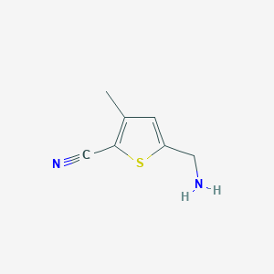 5-Aminomethyl-3-methylthiophene-2-carbonitrile