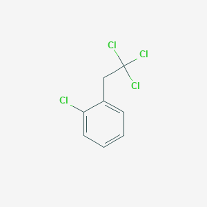 molecular formula C8H6Cl4 B8626787 1-Chloro-2-(2,2,2-trichloroethyl)benzene CAS No. 89768-01-4