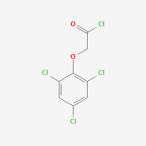 molecular formula C8H4Cl4O2 B8626881 2,4,6-Trichlorophenoxyacetyl chloride CAS No. 40926-80-5