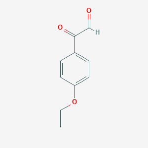 molecular formula C10H10O3 B086270 (4-乙氧基-苯基)-氧代乙醛 CAS No. 14333-52-9