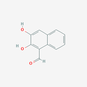 molecular formula C11H8O3 B8627272 2,3-Dihydroxy-1-naphthaldehyde 