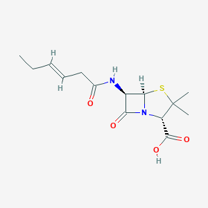 molecular formula C14H20N2O4S B086273 Penicillin F CAS No. 118-53-6