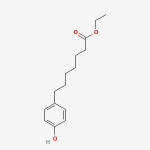 B8627321 Ethyl 7-(4-hydroxyphenyl)heptanoate CAS No. 151608-68-3