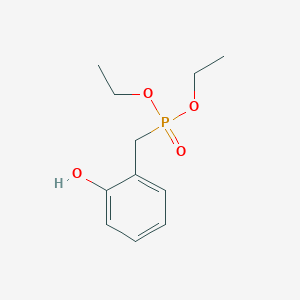 molecular formula C11H17O4P B8627437 Diethyl 2-hydroxybenzylphosphonate CAS No. 50375-72-9