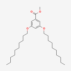 molecular formula C28H48O4 B8627463 Methyl-3,5-didecoxybenzoate CAS No. 125482-06-6