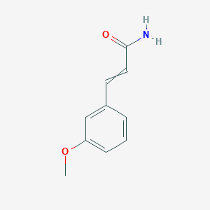 molecular formula C10H11NO2 B8627534 3-(3-Methoxyphenyl)prop-2-enamide CAS No. 83716-67-0