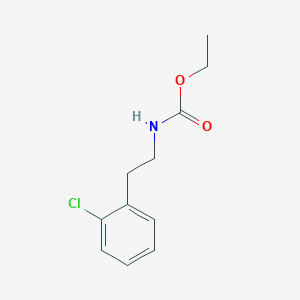 [2-(2-Chloro-phenyl)-ethyl]-carbamic acid ethyl ester