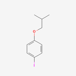 molecular formula C10H13IO B8627943 1-Iodo-4-(2-methylpropoxy)benzene 