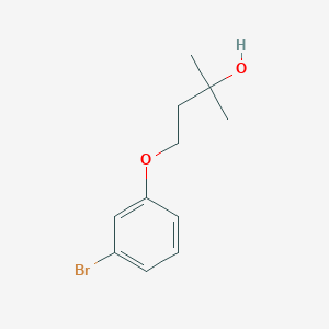 4-(3-Bromo-phenoxy)-2-methyl-butan-2-ol