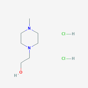 molecular formula C7H18Cl2N2O B8628107 4-Methyl-1-(2-hydroxyethyl)piperazine dihydrochloride 