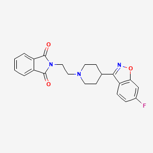 molecular formula C22H20FN3O3 B8628132 5-HT6/7 antagonist 1 
