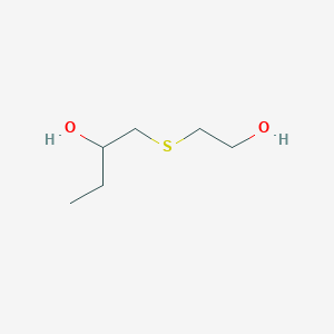 molecular formula C6H14O2S B8628169 2-Butanol, 1-[(2-hydroxyethyl)thio]- 