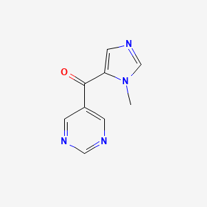 (1-Methyl-1H-imidazol-5-yl)(pyrimidin-5-yl)methanone
