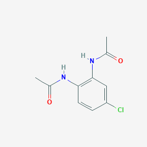 N-(2-acetamido-4-chlorophenyl)acetamide