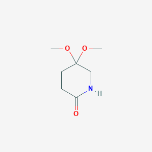 5,5-Dimethoxypiperidin-2-one